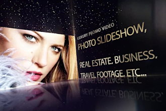 do  luxury photo gallery slideshow promo video for your brand
