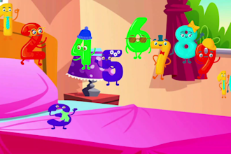 create fun and educational kids numbers learning videos
