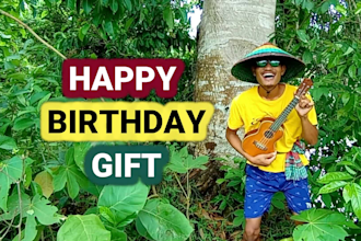surprise someone with a fun and unique birthday video