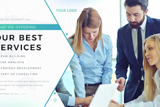 create modern company presentation videos for you
