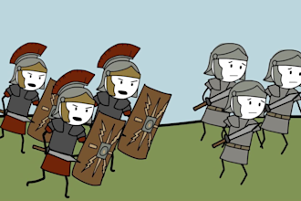 create custom 2d stickman animation videos