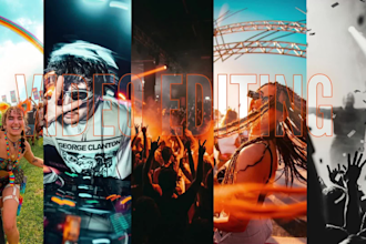 edit a cinematic dj promo, party recap and event aftermovie