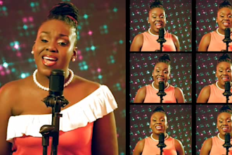 sing vocal harmony, background vocals,  be your female singer