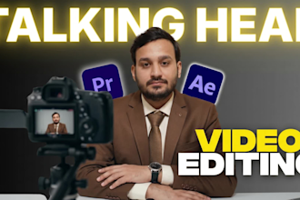do long form talking head youtube video edits