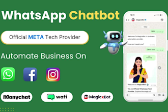 create whatsapp chatbot using official whatsapp API