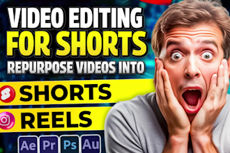 video editing for youtube repurpose video into engaging shorts and reels