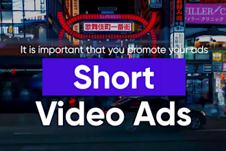 create professional short video ads, powerful promo video ad