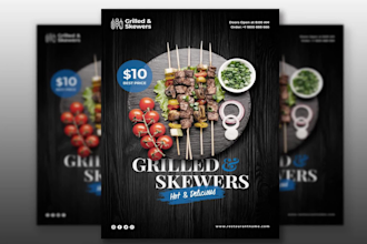 design corporate flyer and brochure,eflyer, restaurant and food flyer