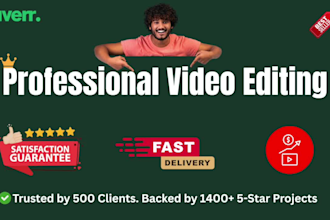 do profesional youtube video editing