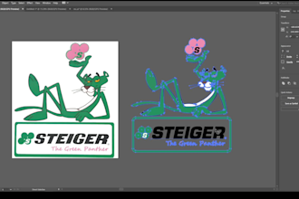 vectorize logo manually in adobe illustrator