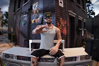 create 3d animated music video,3d character animation,game trailer,cinematic