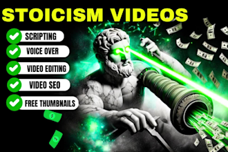 create amazing montizable stoicism videos, stoicism, youtube automation