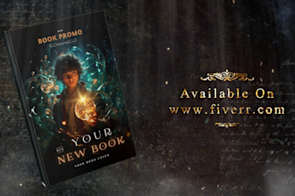 create a cinematic book trailer or promo teaser
