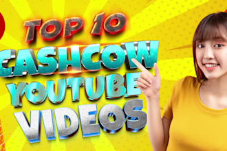 create automated youtube cash cow channel, faceless cash cow videos