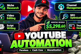 be your faceless documentary youtube videos creator
