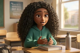 3d pixar style ai animation 3d ai kid storytelling ai pixar style ai animation