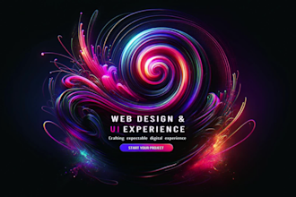 design a stunning figma website design