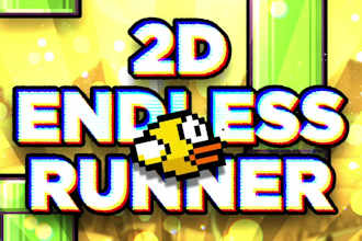 create an 2d endless game like flappy bird