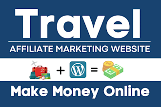 create automated travel affiliate marketing websites with autoblog to make money