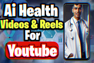 create ai health videos, insta ai reels, youtube shorts and tiktok videos