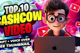 create youtube automation top 10 viral faceless videos