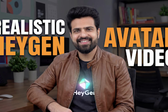 create realistic ai avatar video using heygen