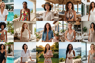 create realistic ai influencer model and ai avatar for social media