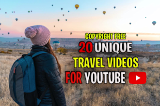 create travel video for youtube