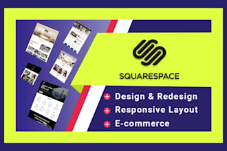 do squarespace website design or squarespace website development