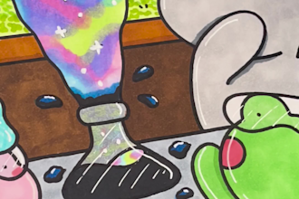 create coloring video ugc for book promo amazon, KDP, social media
