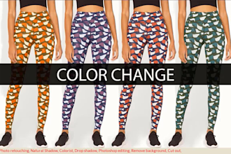 change color, photo editing, color correction, pattern change, recolor