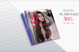 create brilliant magazine, fashion and book promo video
