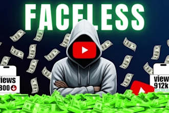 create faceless automation videos and faceless youtube channel