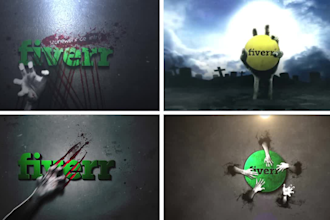 do any of the intros shown in preview with your logo or text