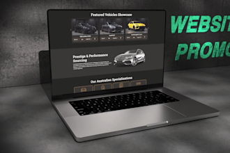 create an engaging website promo for your business