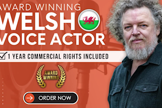 record professional welsh voice over