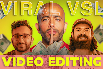 edit vsl, high converting vsl video editor for coaches