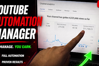 be your youtube automation manager
