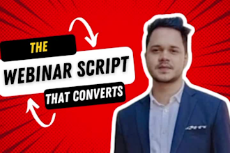 write the ultimate webinar script that converts like crazy