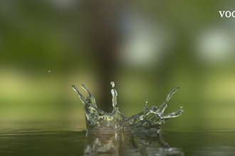 create 5 eye catching water splash logo animation