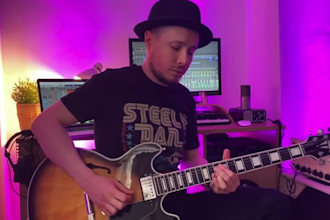 record pro acoustic and electric guitar for your song