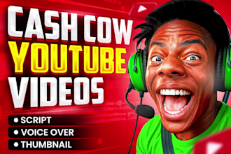 make top 10 cash cow videos for youtube
