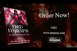 create epic cinematic book trailer