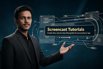 create clean screencast videos that explain your app or website