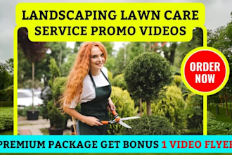 do landscaping lawn care tree removal mowing service video ads