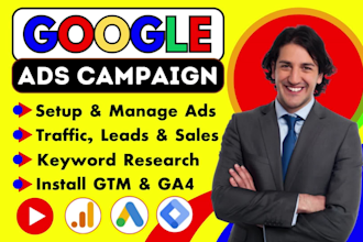 run targeted google ads to drive quality sales and leads