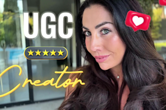 create english or spanish ugc for instagram and tiktok ads