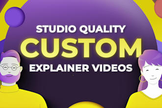 produce a custom explainer video