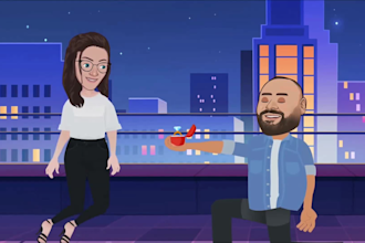 make your proposal love animation video