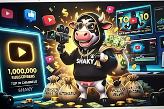 create top 10 cashcow faceless viral youtube automation